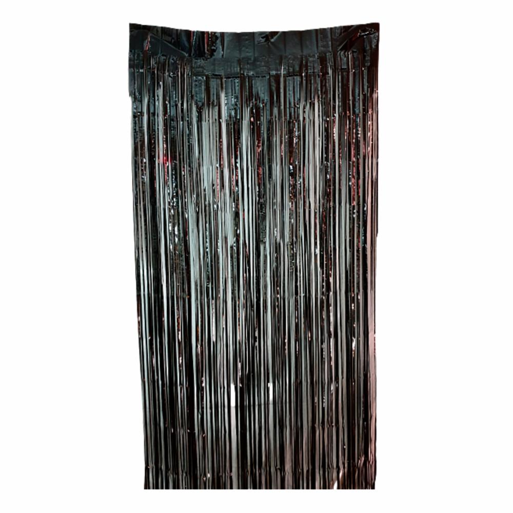 Cortina Decorativa De Fiestas Negra HOLIDAY'S 2 Metros - Imagen 2