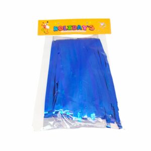 Cortina Decorativa De Fiestas Color Azul HOLIDAY´S 2 Metros