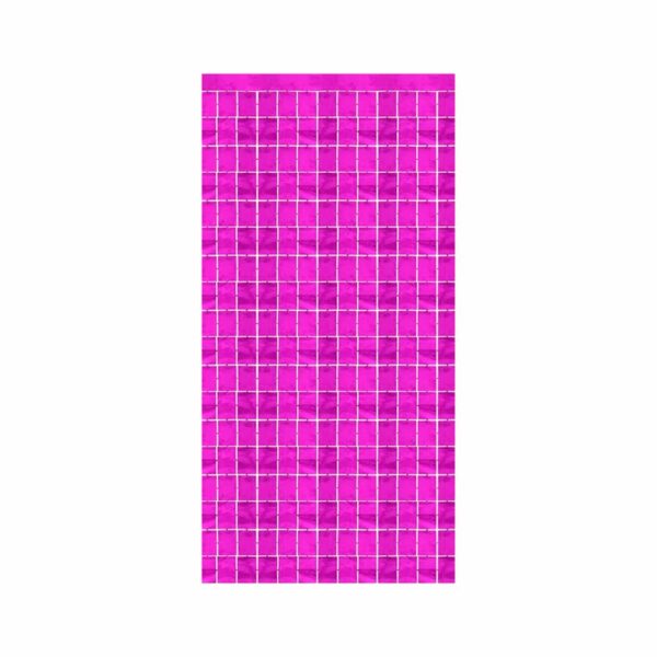Cortina Cuadrada Fucsia HOLIDAYS 1 X 2 Metros - Imagen 2