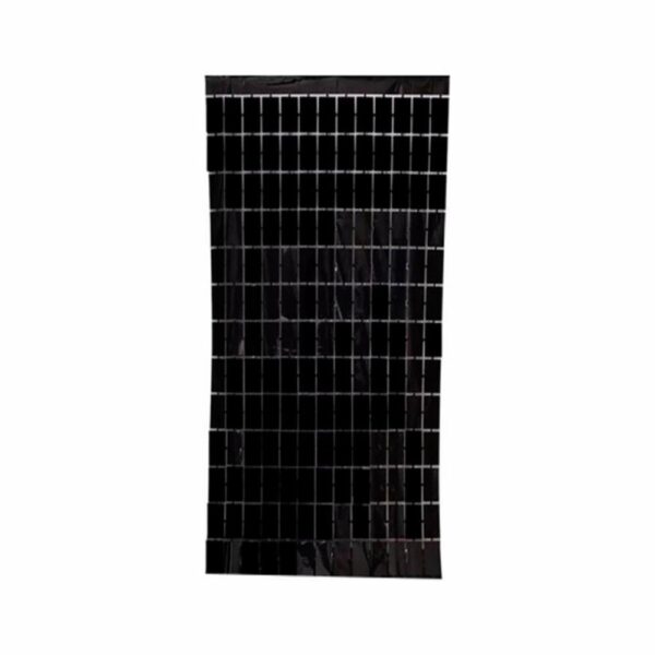 Cortina Cuadrada Negra HOLIDAYS 1m x 2m - Imagen 2