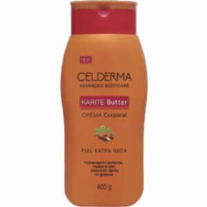 Crema Corporal Humectante Con Manteca De Karité CELDERMA Presentación De 400 Ml