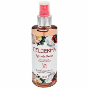 Agua De Rosas Con Colágeno Y Caléndula CELDERMA 198 Ml