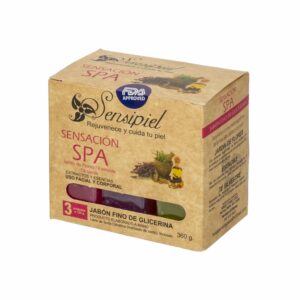 Jabón En Barra Floral y Te Esencia SENSIPIEL 360 G