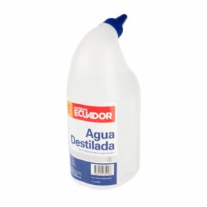 Agua Destilada Desmineralizada BATERIAS ECUADOR 1000 Ml