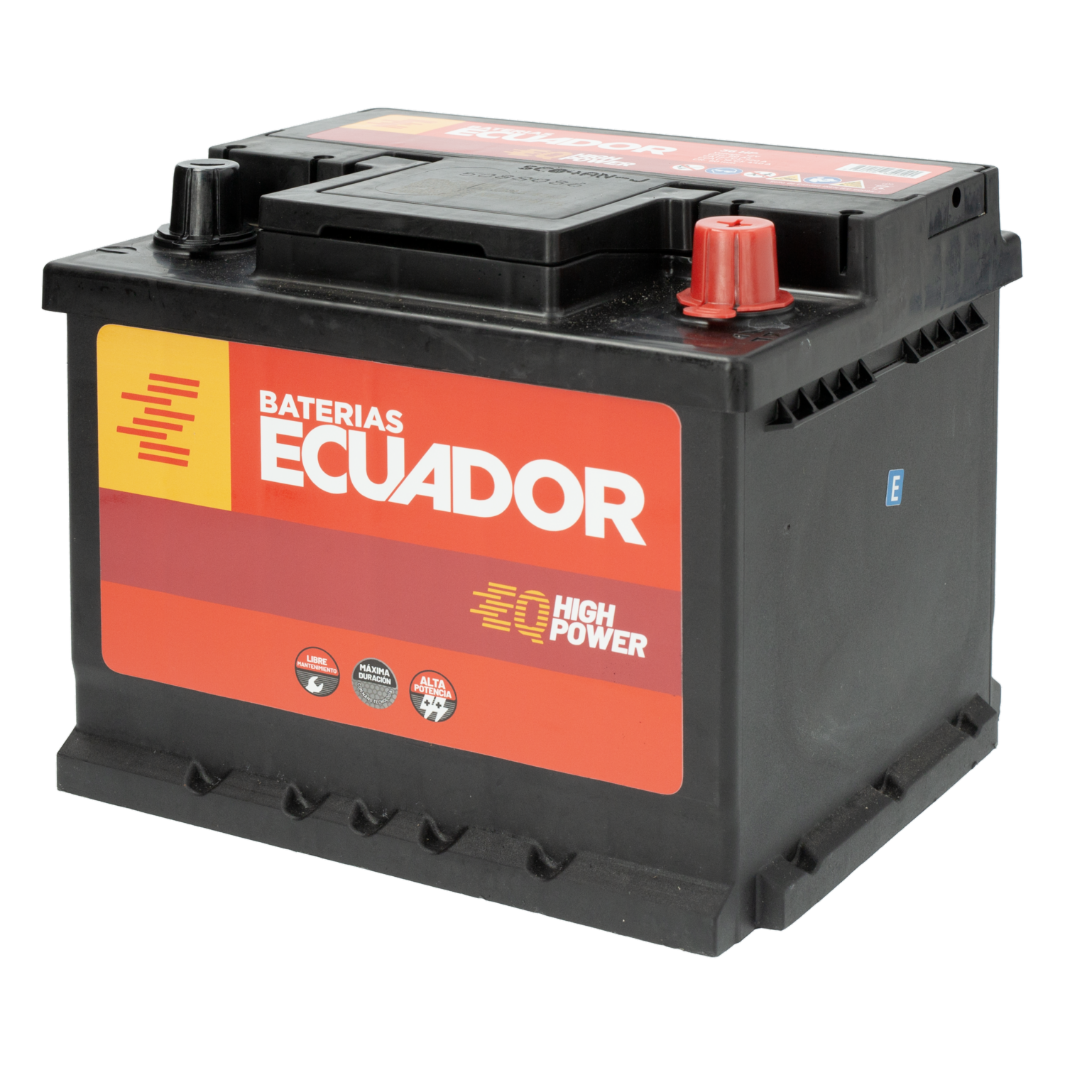 Batería Para Auto E4 High Power BATERÍAS ECUADOR 36 HP