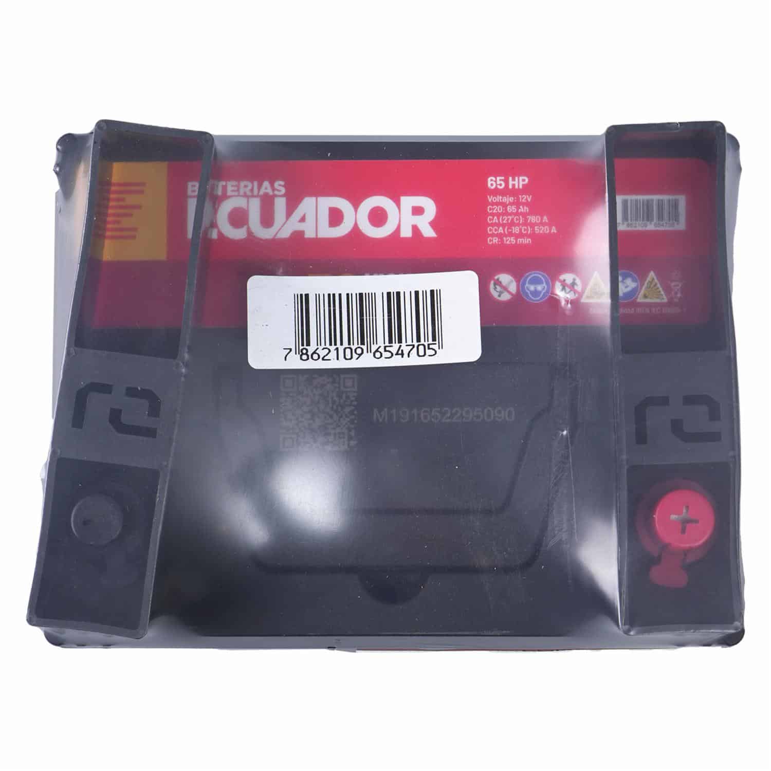 Batería Para Auto E4 High Power BATERÍAS ECUADOR 65 HP - Imagen 4