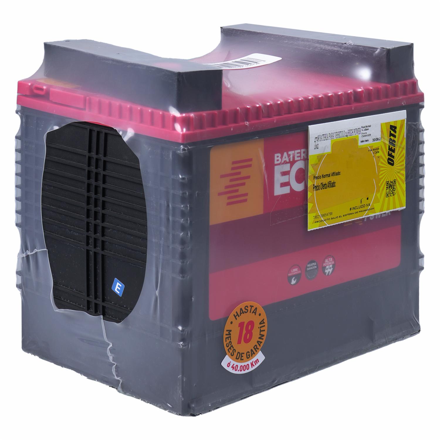 Batería Para Auto E4 High Power BATERÍAS ECUADOR 24 HP I - Imagen 3