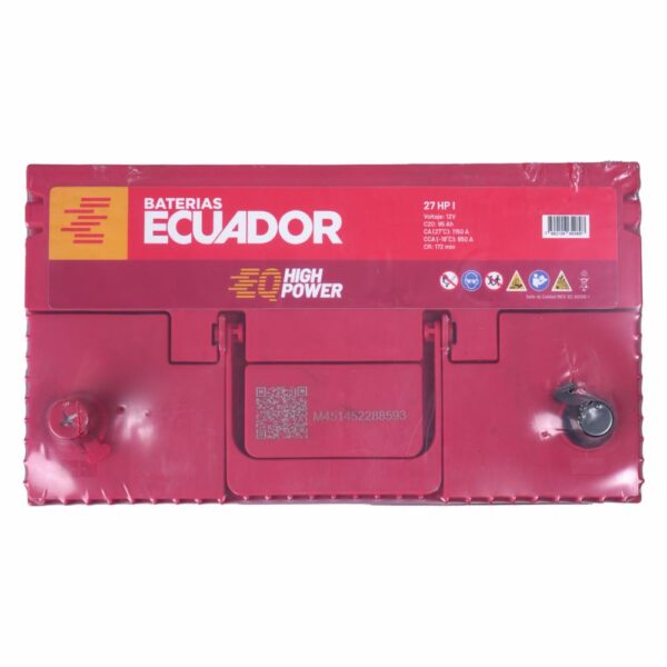 Batería Para Auto E4 High Power BATERIAS ECUADOR 27 HP I - Imagen 4