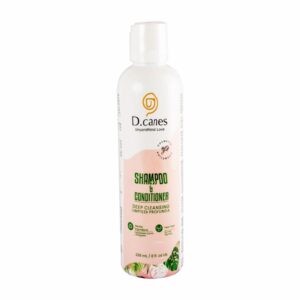 Shampoo Para Mascotas + Acondicionador Limpieza Profunda DCANES 236 Ml