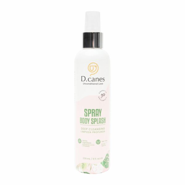 Body Splash Para Mascota Limpieza Profunda DCANES 236 Ml
