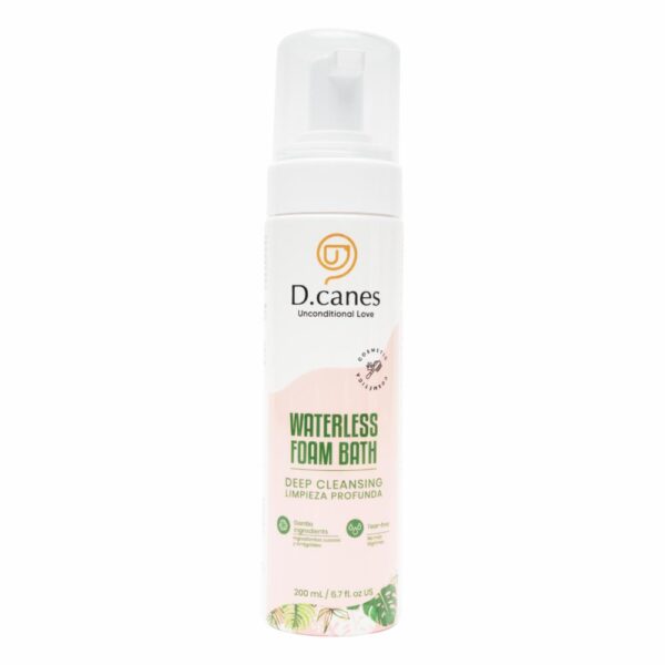Baño Seco Espuma Limpieza Profunda DCANES 200 Ml