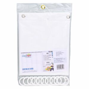 Cortina De Baño Megahotelera MUNDOGAR 180 X 180 Cm