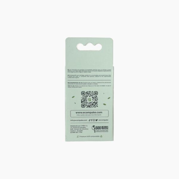 Repuesto De Afeitadora Para Hombre De Bamboo ECOMPAKE 3 Uds - Imagen 2