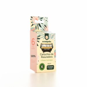 Repuesto De Afeitadora Para Mujer De Bamboo ECOMPAKE 3 Uds