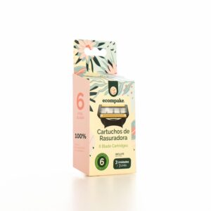 Repuesto De Afeitadora Para Mujer De Bamboo ECOMPAKE 3 Uds