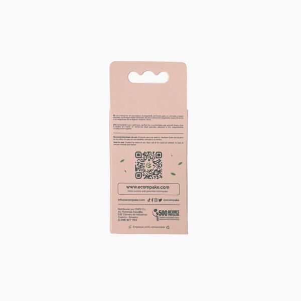 Repuesto De Afeitadora Para Mujer De Bamboo ECOMPAKE 3 Uds - Imagen 2
