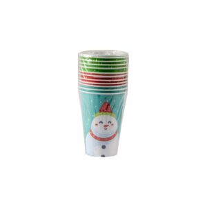 Vaso 7 Oz X 12 Noel 21 COLOR TOYS X 12 Unidades