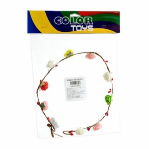 Diadema De Flores Con Luces COLOR TOYS 15 X 15 X 10 Cm