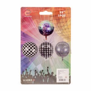 Globos Diseño Órbita Discoteca Metal Surtido CELLNEL 22"