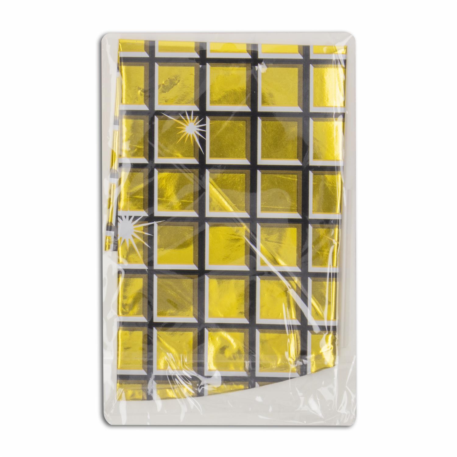 Globo Decoración Diseño Órbita Disco Plata Y Dorado COLOR TOYS 22" - Imagen 2