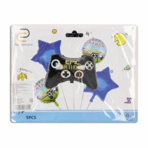 Globo Decoración Diseño Play Station COLOR TOYS X 5 Uds