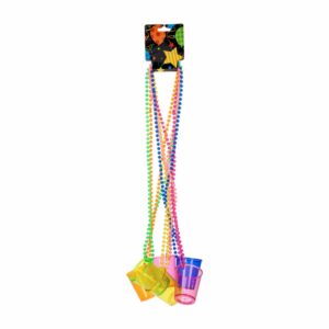 Collares De Vasos Para Fiesta Transparentes CELLNEL X 6 Uds