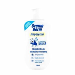 Repelente De Insectos Acción Duradera CREMA DERM 100 Ml