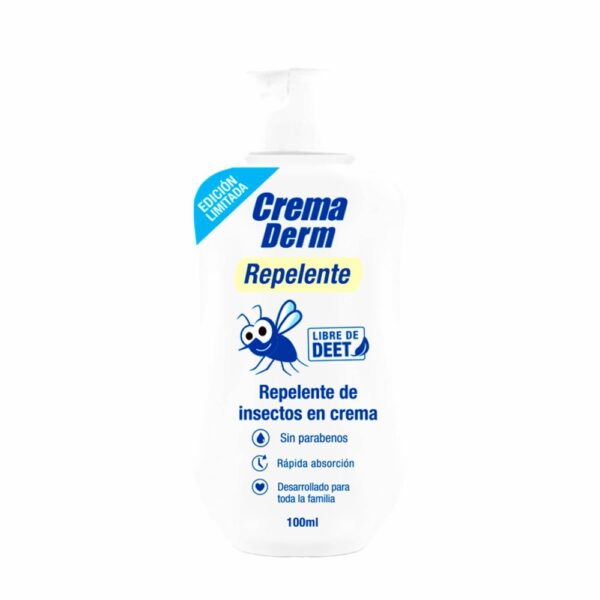Repelente De Insectos Acción Duradera CREMA DERM 100 Ml