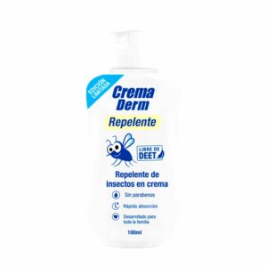 Repelente De Insectos Acción Duradera CREMA DERM 100 Ml