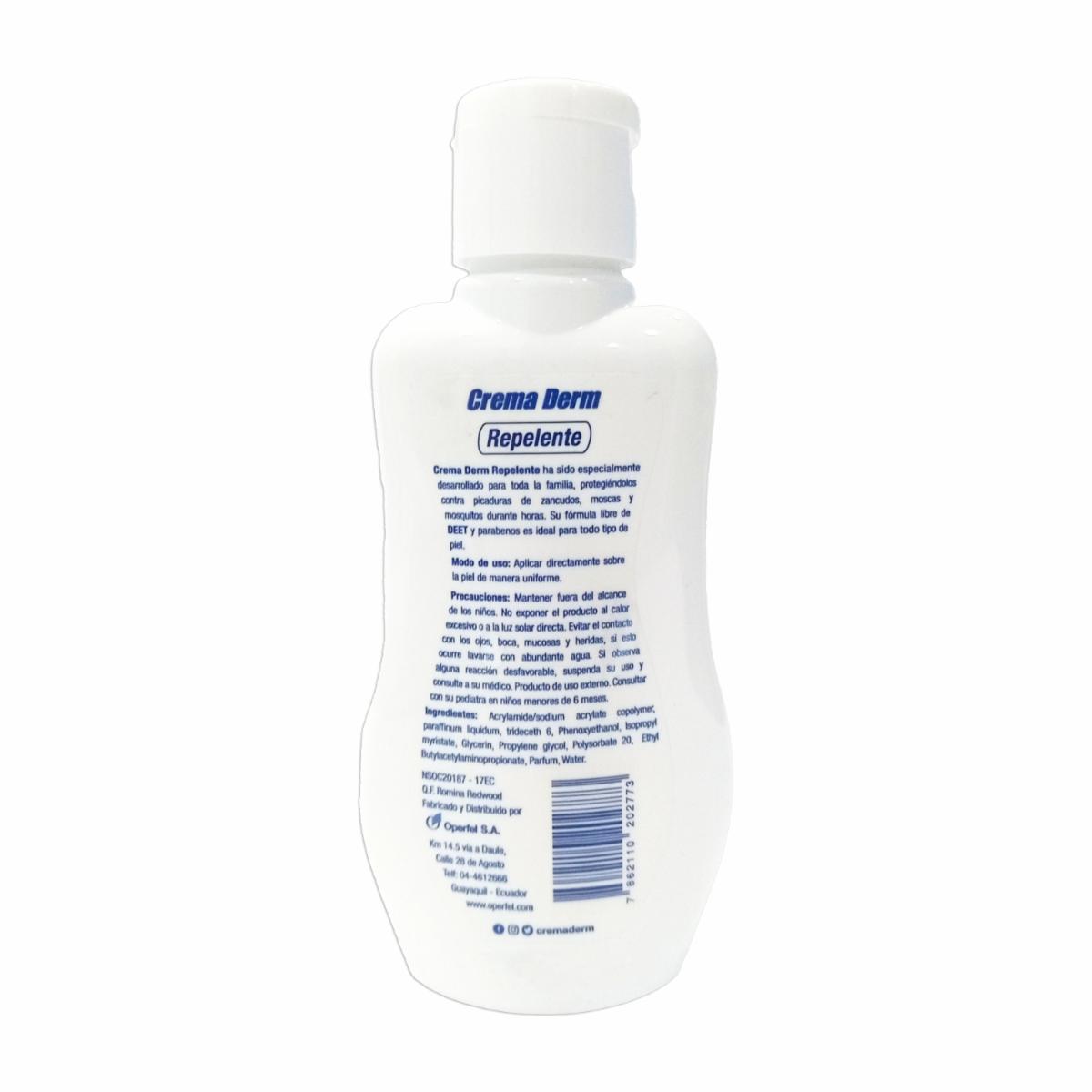 Repelente Acción Duradera CREMA DERM 100 Ml