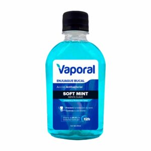 Enjuague Bucal Clinical Antibacterial Soft Mint VAPORAL 250 Ml
