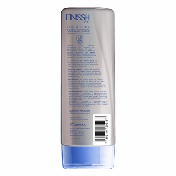 Acondicionador De Cabello Boost Volumen FINISS-H 375 Ml - Imagen 2