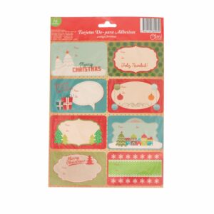 Tarjetas Depara Diseño Navidad Vintage OIMI 16cm x 24cm