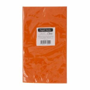 Papel De Seda Tono Naranja OIMI De 50X70Cm