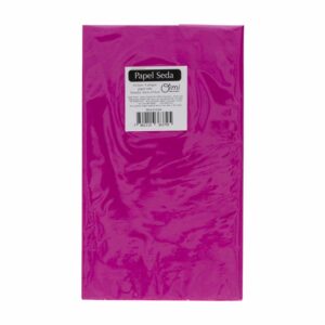 Papel De Seda Tono Fucsia OIMI De 50Cm X 70Cm