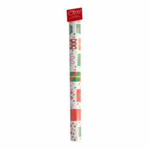 Papel De Regalo Diseño Regalos Navideños OIMI 57Cmx4Cm