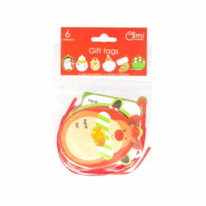 Tags Navideños Oimi Diseño Clásica Funda 6 U. OIMI Unidad