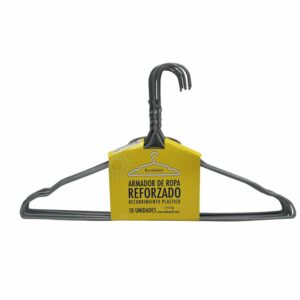 Armador De Ropa Reforzado Color Plata CELLTEX Unidad