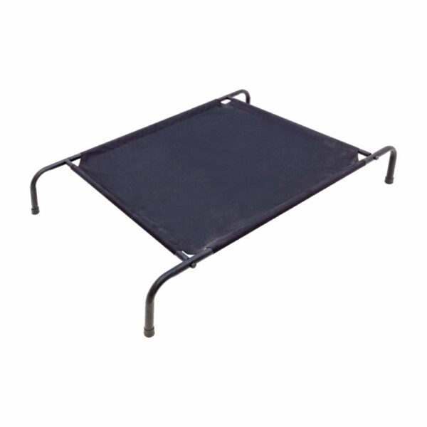 Cama Para Mascota Elevada Pequeña Color Verde Botella DOGGO 91x61x15 cm
