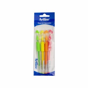 Bolígrafo Softline Colores Surtidos 0.7Mm ART Blister X 4