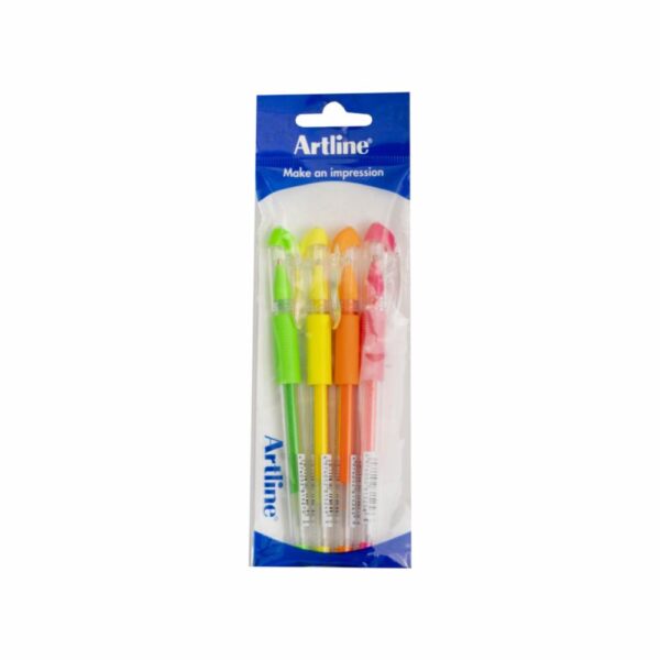 Bolígrafo Softline Colores Surtidos 0.7Mm ART Blister X 4