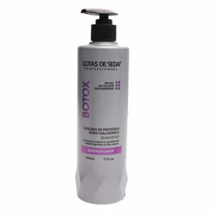 Shampoo Botox Redensificador GOTAS DE SEDA 500 G