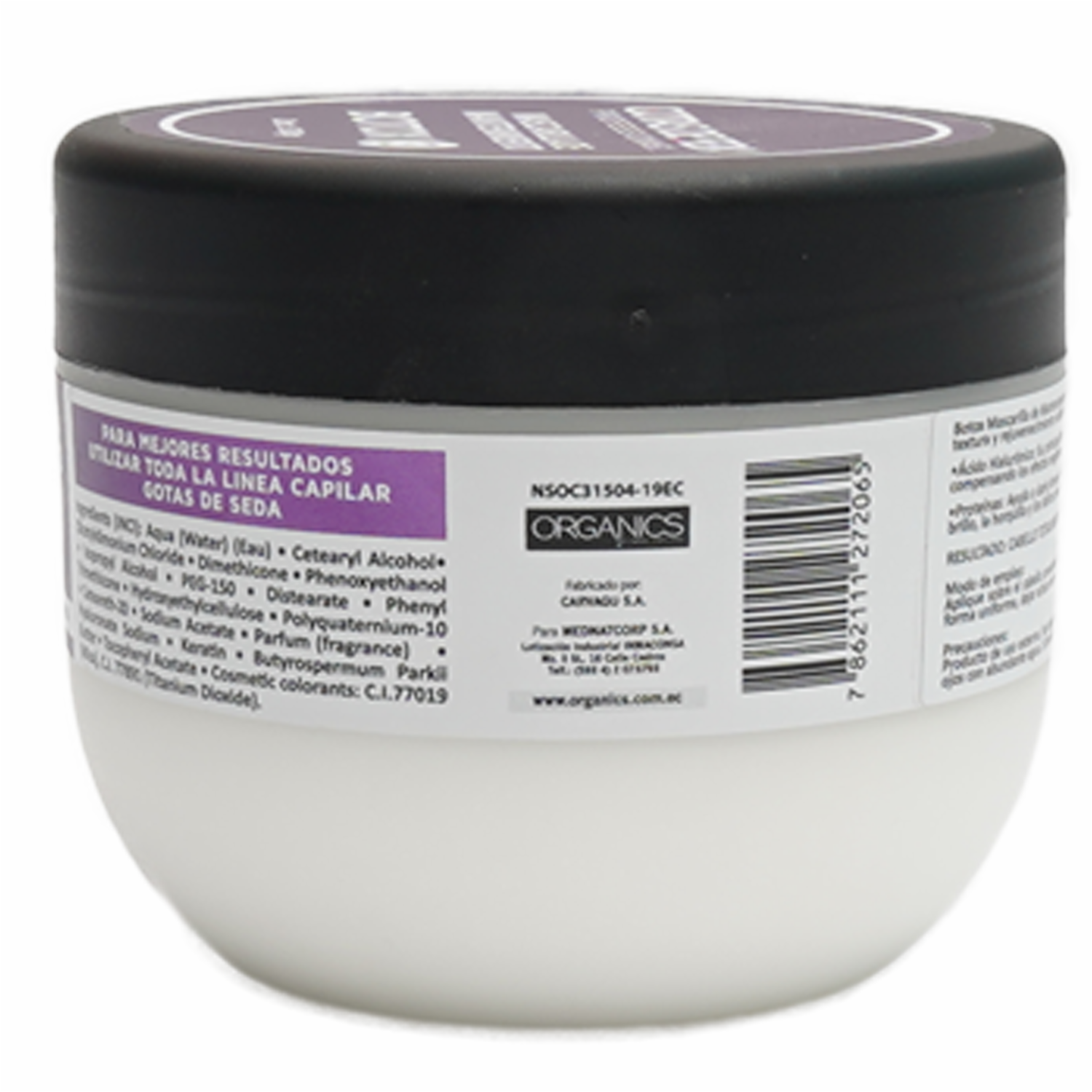 Tratamiento De Cabello Con Acido Hialuronico GOTAS DE SEDA 300 G - Imagen 4