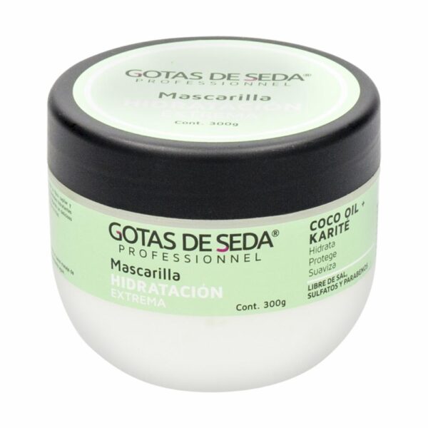 Tratamiento De Cabello Karite  Hidratación Extrema GOTAS DE SEDA 300 G