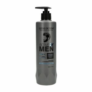 Shampoo Y Acondicionador Capilar 2 en 1 Control Caspa Gotitas De Seda ACTIVE MEN 500 Ml