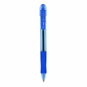 Bolígrafos Laknock Dx Fine Rt Azul + Negro UNI Pack X 2 Uds
