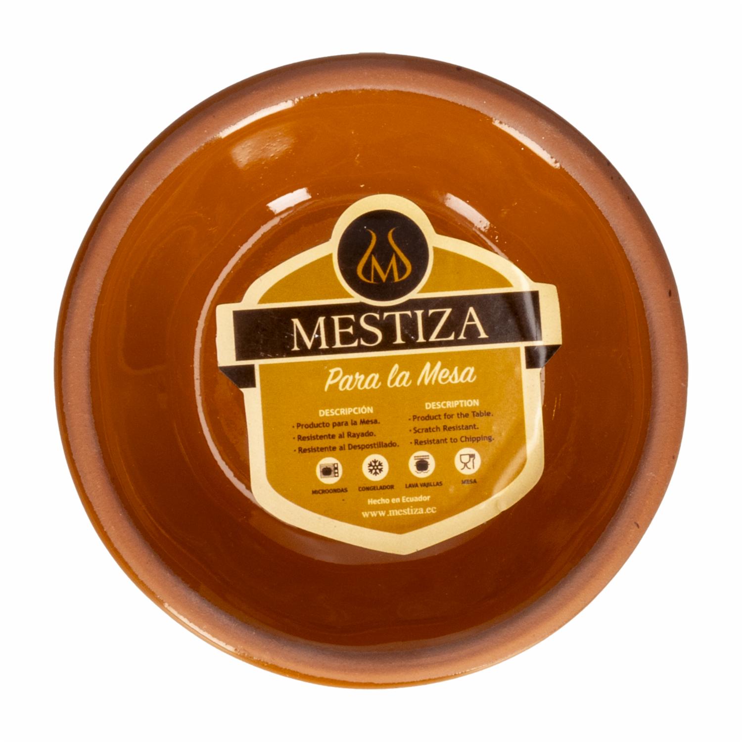 Salsera Alfarero Color Pura Miel MESTIZA 10 Cm