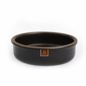 Cazuela Sin Asa Color Negro Ébano MESTIZA 13 Cm