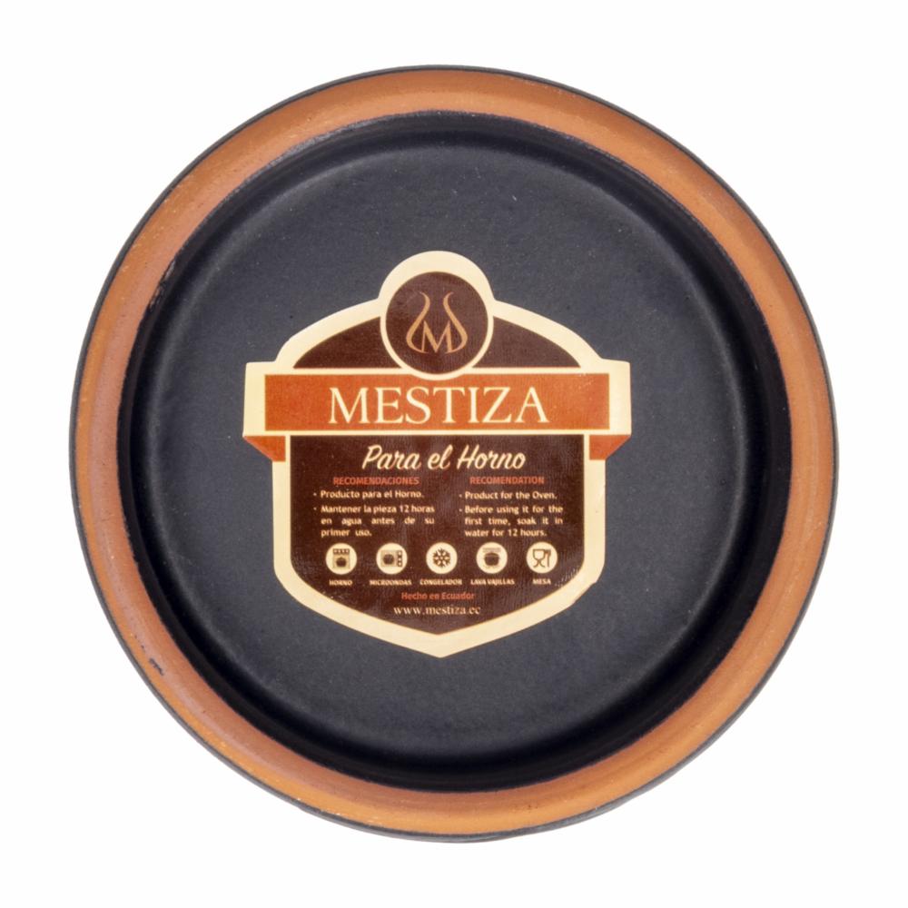 Cazuela Sin Asa Negro Ebano MESTIZA 11 Cm - Imagen 2