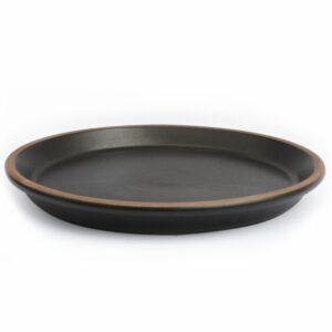Plato Alfarero Color Negro Ébano MESTIZA 29 Cm